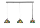 Any 3 Light Linear Pendant 38.25 Inch Length by Toltec - 36-7-625-3825