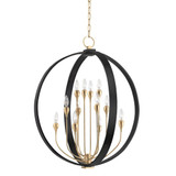 Dresden 12 Light Large 2 Tier Chandelier by Hudson Valley - 6730