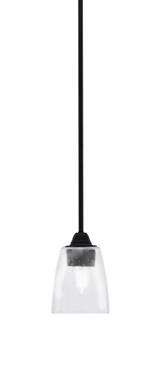 Paramount 1 Light Stem Hung Mini Pendant 9.5 Inch Tall by Toltec - 3401-MB-460