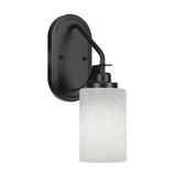 Odyssey 1 Light Steel Wall Sconce 13.25 Inch Tall by Toltec - 2611-MB-300