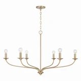 Dolan 6 Light Oversized Chandelier by Capital - 449961