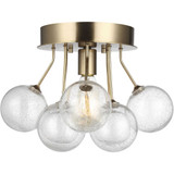 Bronzeville 1 Light 15 Inch Wide Flush Mount by Visual Comfort Studio - 7714301