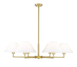 Alexandra Poplars 6 Light Oversized Chandelier by BSH 159-BEL-1325476 - 159-BEL-1325476