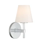 Colton 1 Light Wall Sconce 11.5 Inch Tall and 6 Inch Wide by Crystorama - COL-201