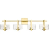 Striate 4 Light Vanity Light by Innovations - 312-4W-CL-33