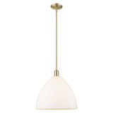 Bristol 1 Light Stem Hung Mini Pendant 17.63 Inch X 16 Inch by Innovations - 716-1S-GBD-16