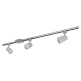 54W 3 LED 4 Foot Track Pack with 3 Mac XL Track Head 48 In Length by Nora  - NTLE-8759