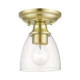 Dolphin Crescent 1 Light 5 Inch Wide Flush Mount by Bailey Street Home - 218-BEL-1012191