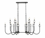 Allistair 16 Light Linear Chandelier 30.5 Inch X 30.75 Inch Wide by Z Lite - 352-56L
