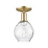 Waverly 1 Light Semi Flush Mount 10 Inch Tall X 6 Inch Wide by Innovations - 716-1C-G362
