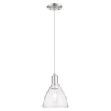 Bristol 1 Light Cord Hung Mini Pendant 10.33X 7.5 Inch Wide by Innovations - 716-1P-GBD-75