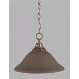 Any 1 Light Medium Pendant 9.75 Inch Tall by Toltec - 10-12-975-