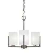 Atlas 3 Light Mini Chandelier by Toltec 4503-GP-300 - 4503-GP-300