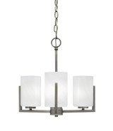 Atlas 3 Light Mini Chandelier by Toltec 4503-GP-300 - 4503-GP-300