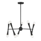 10 Light Medium Chandelier by Meridian - M100128