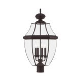 Sherwood Cliff 4 Light Outdoor Post Top Lantern 16 x 29 Inches by BSH - 218-BEL-189782