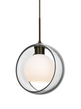 Mana 1 Light Small Cord Pendant by Besa - 1JT-MANA