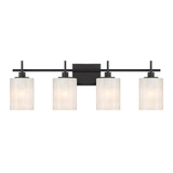 4 Light Vanity Light 30.75 Inch Wide by Meridian - M80085
