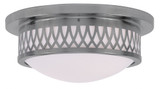 Westfield 2 Light 13 Inch Wide Flush Mount by Livex - 7352