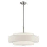 Meridian 5 Light Large Pendant by Livex - 50875