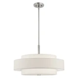 Meridian 5 Light Large Pendant by Livex - 50875