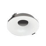 Iolite 12W LED 4 Inches Can less Square Bullnose Trim by Nora  - NIOC-4RN