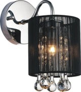 Water Drop 1 Light Wall Sconce by CWI - 5006W5C-1155