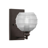 Edge 1 Light Wall Sconce 6 Inch Wide by Toltec - 1161-4851