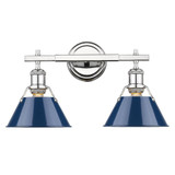Bowland South 2 Light Vintage Vanity Light by Bailey Street Home - 170-BEL-3827495