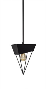 Neo 7W 1 Light Small Stem Pendant 12 Inch Tall by Toltec - 1503-725-12-