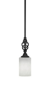 Elegante 1 Light Mini Pendant 12 Inch Tall by Toltec - 80-4-12-3