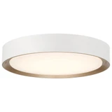 Malaga 24W 3CCT 1 LED 15.75 Inch Wide Flush Mount by Access - 49970LEDDCS