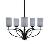 Cavella 5 Light Medium Chandelier by Toltec 3905-MB-4062 - 3905-MB-4062
