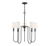 5 Light Large Chandelier by Meridian M10077 - M10077
