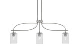 Cavella 3 Light Island Pendant 36.25 Inch Length by Toltec - 3936-531