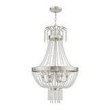Valentina 6 Light Small Chandelier by Livex - 51856