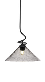 Capri 1 Light Large Stem Pendant 17.25 Inch Tall by Toltec - 900-161725