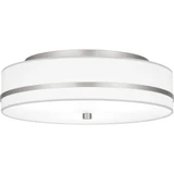 3 Light 15 Inch Wide Flush Mount by Quoizel - QFL6180
