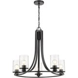 Beckett 5 Light Chandelier 24 x 27 Inches Wide by Z-Lite - 492-5