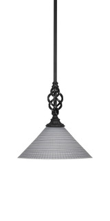 Elegante 1 Light Medium Pendant 12 Inch Wide by Toltec - 80-12-1125