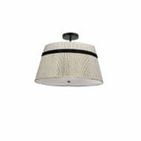 Sylvie 3 Light Semi Flush Mount 8.75 Inch Tall X 15 Inch Wide by Dainolite - SYV-153SF
