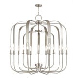 Addison 10 Light Small Linear Chandelier by Livex - 51940A