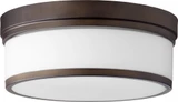 Celeste 3 Light 14 Inch Wide Flush Mount by Quorum - 3509-14