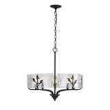 Bloem 5 Light Pendant 22 Inch Tall and 24 Inch Wide by Golden - 4503-5P