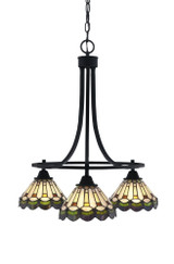 Paramount 3 Light Medium Chandelier by Toltec 3413-4 - 3413-4