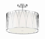 Regal Terrace 1 LED 16.13 Inch Wide Semi Flush Mount by Minka Lavery - 1089