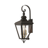 Adams 3 Light Outdoor Wall Lantern by Livex - 27373