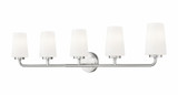 George Sidings 5 Light Bath Vanity 9.5 Inch Tall and 40 Inch Wide by BSH - 372-BEL-1374909