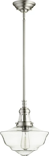 1 Light Medium Schoolhouse Pendant by Bailey Street Home - 183-BEL-667660
