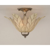 2 Light 11.25 Inch Tall Semi Flush Mount by Toltec - 120-161125